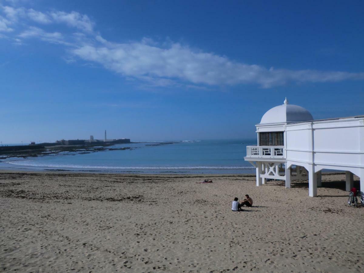 Apartamentos La Caleta De Cádiz Kültér fotó