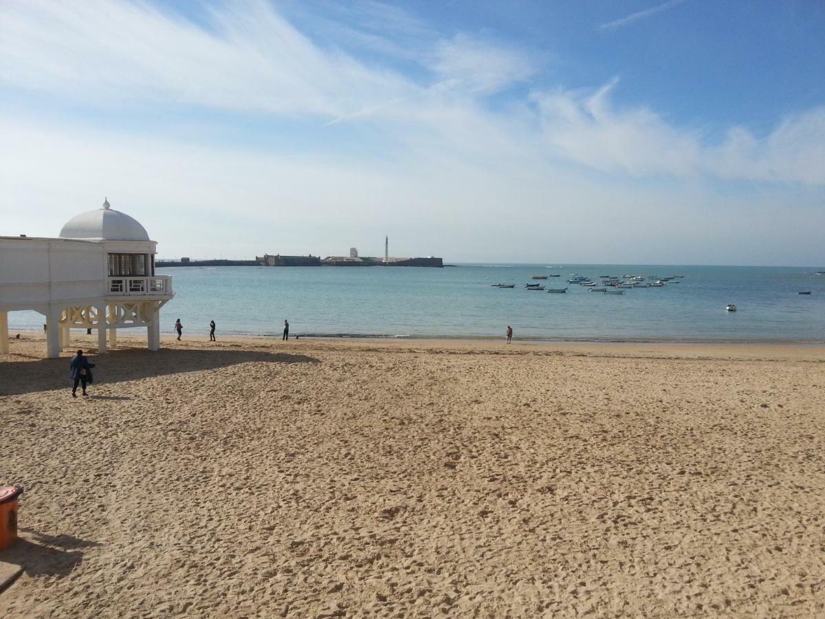 Apartamentos La Caleta De Cádiz Kültér fotó